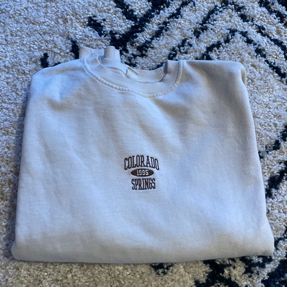Colorado Springs Embroidered Crew Neck - Picture 2 of 3